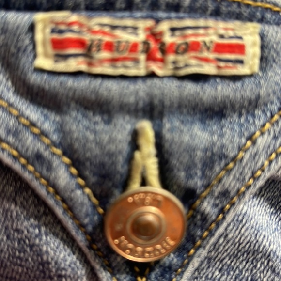 Hudson Hampton cuffed jean shorts size 24 EUC - Picture 8 of 9